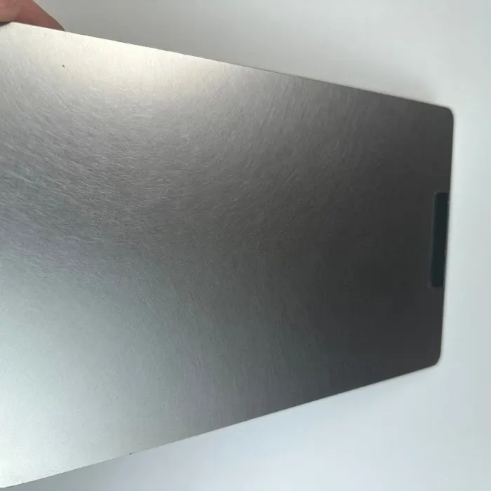 Laminaty metalowe szczotkowane PET